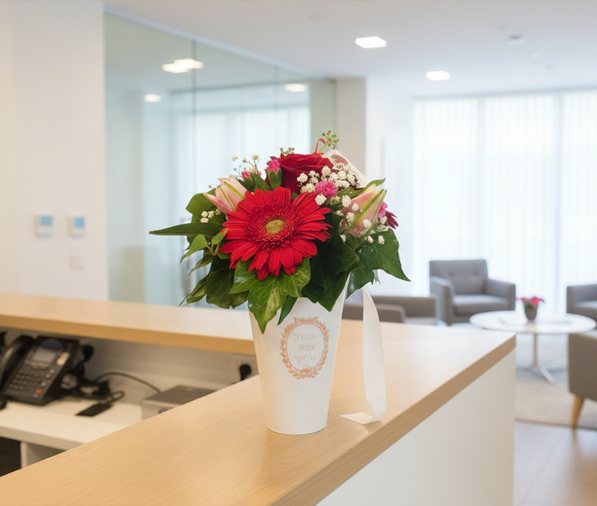 Ukážková foto – ružové ruže